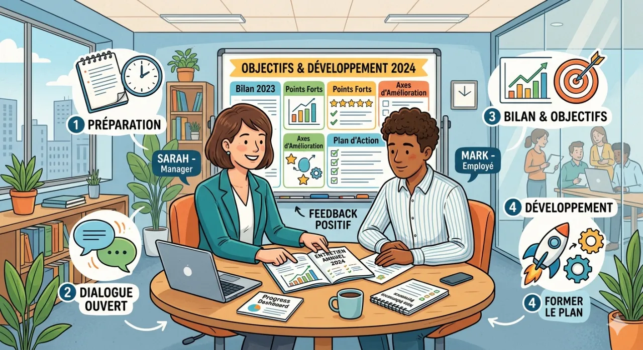 Comment conduire un entretien annuel efficace en 2026