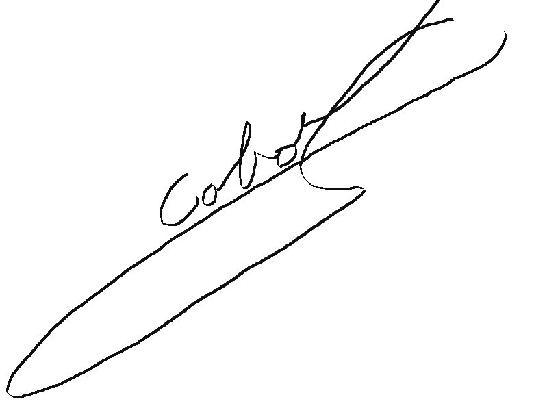 Signature de Simon Cabot